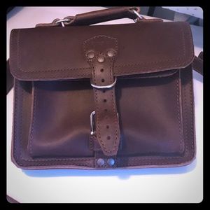 Saddleback Leather satchel tablet leather bag